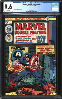 Marvel Double Feature (1973) #11 CGC 9.6 NM+