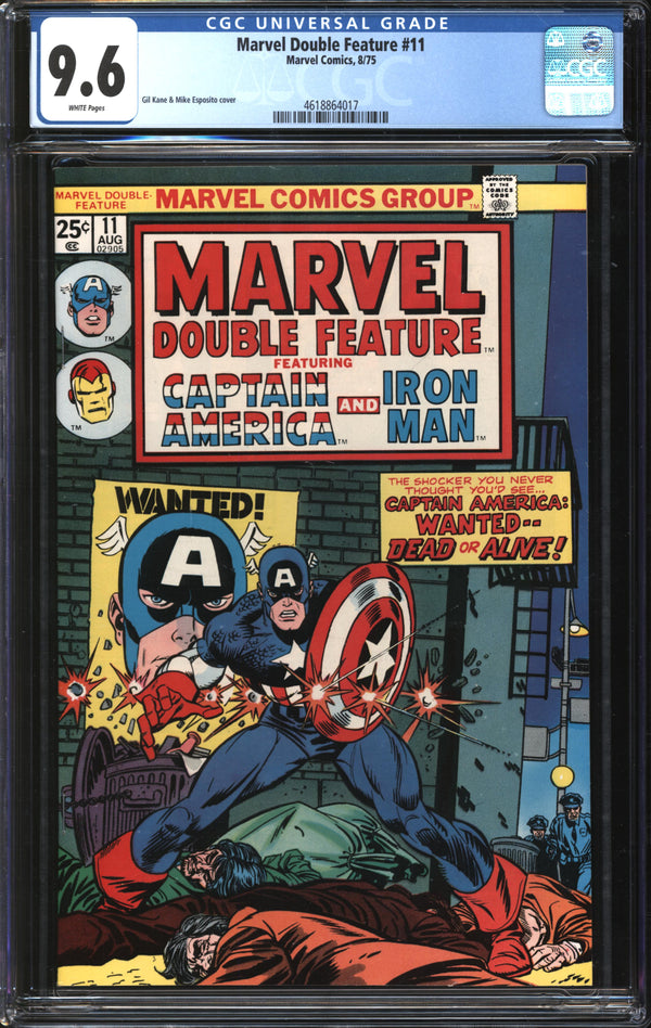 Marvel Double Feature (1973) #11 CGC 9.6 NM+