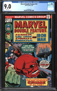 Marvel Double Feature (1973) #14 CGC 9.0 VF/NM