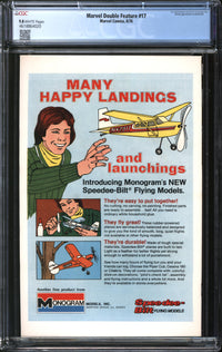 Marvel Double Feature (1973) #17 CGC 9.8 NM/MT