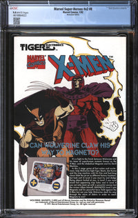 Marvel Super-Heroes (1990) #8 Newsstand Edition CGC 9.4 NM