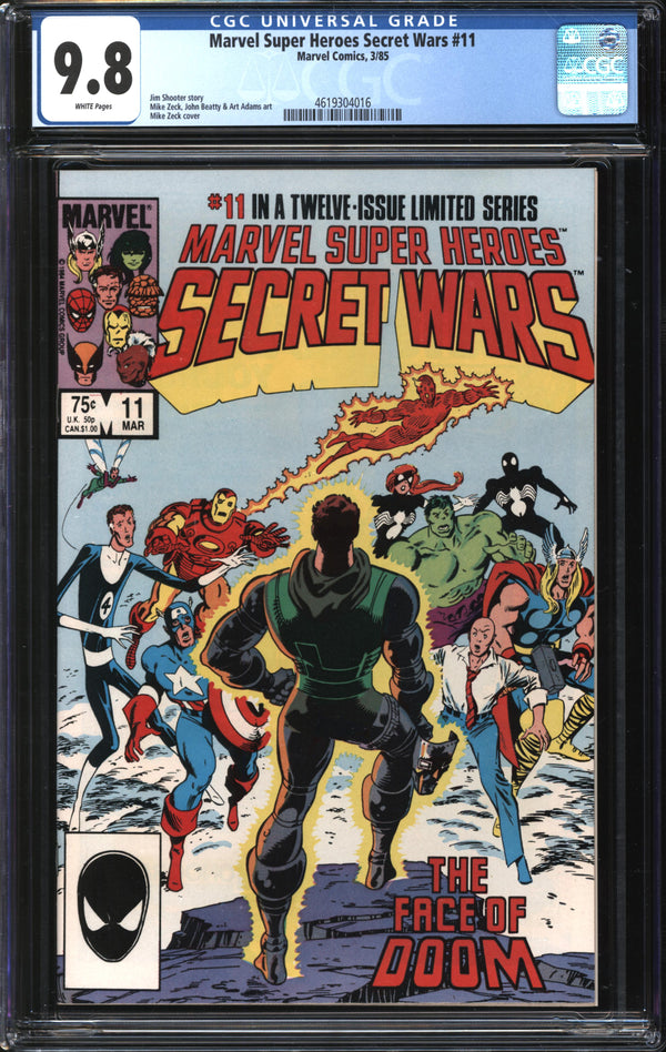 Marvel Super-Heroes Secret Wars (1984) #11 CGC 9.8 NM/MT