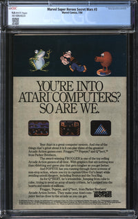 Marvel Super-Heroes Secret Wars (1984) # 3 CGC 9.8 NM/MT