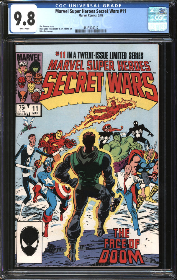Marvel Super-Heroes Secret Wars (1984) #11 CGC 9.8 NM/MT