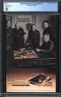 Marvel Super-Heroes Secret Wars (1984) #11 CGC 9.8 NM/MT