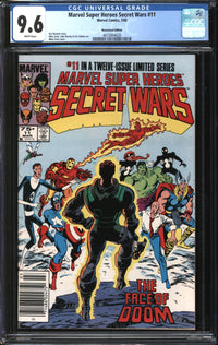 Marvel Super-Heroes Secret Wars (1984) #11 Newsstand Edition CGC 9.6 NM+