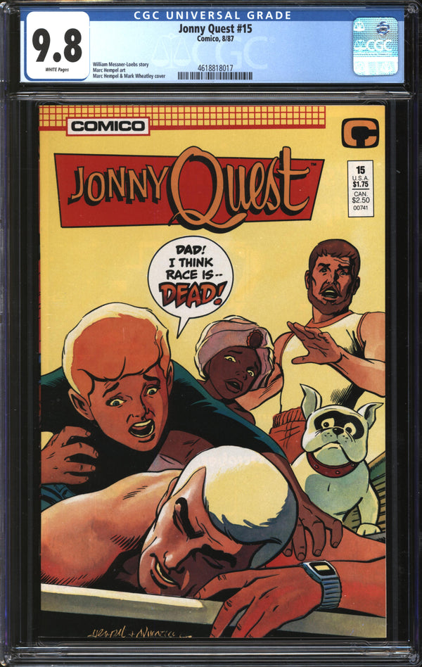 Jonny Quest (1986) #15 CGC 9.8 NM/MT