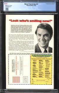 Marvel Two-In-One (1974) #12 CGC 9.8 NM/MT