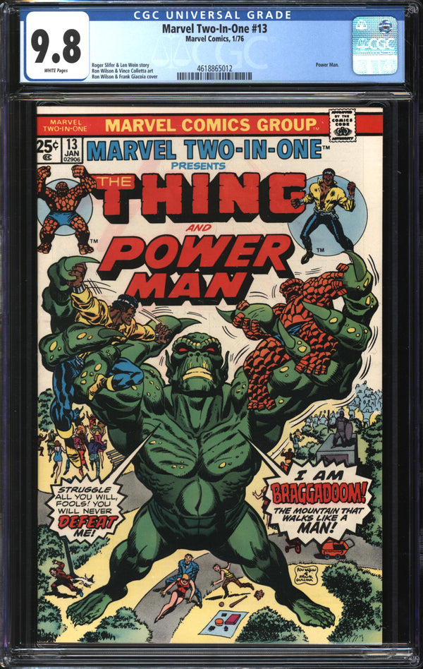 Marvel Two-In-One (1974) #13 CGC 9.8 NM/MT