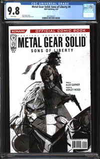 Metal Gear Solid: Sons Of Liberty (2005) # 9 CGC 9.8 NM/MT