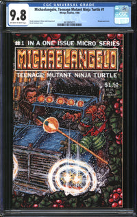 Michaelangelo, Teenage Mutant Ninja Turtle (1986) #1 CGC 9.8 NM/MT