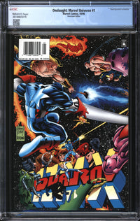 Onslaught: Marvel Universe (1996) #1 Newsstand Edition CGC 9.8 NM/MT