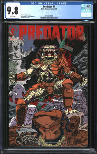 Predator (1989) #4 CGC 9.8 NM/MT