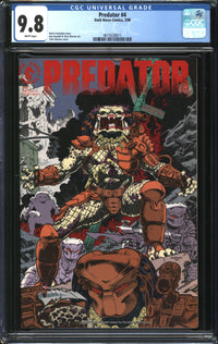 Predator (1989) #4 CGC 9.8 NM/MT