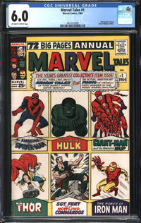 Marvel Tales (1964) #  1 CGC 6.0 FN
