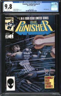 Punisher Limited Series (1986) #1 CGC 9.8 NM/MT