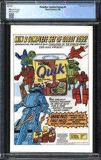 Punisher Limited Series (1986) #1 CGC 9.8 NM/MT