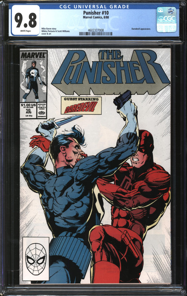 Punisher (1987) # 10 CGC 9.8 NM/MT
