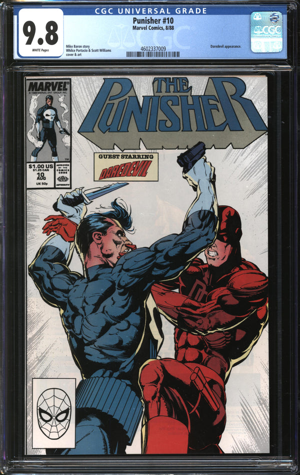 Punisher (1987) # 10 CGC 9.8 NM/MT