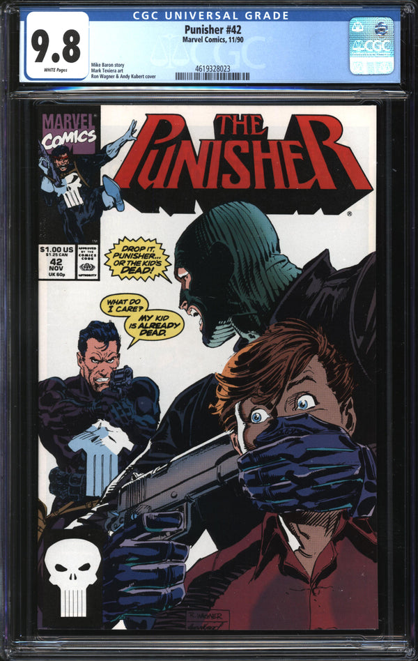 Punisher (1987) # 42 CGC 9.8 NM/MT