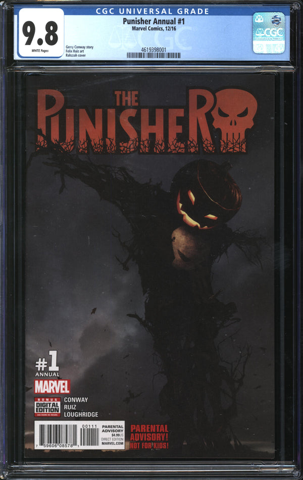 Punisher Annual (2016) #1 CGC 9.8 NM/MT