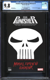 Punisher Kills The Marvel Universe (2021) #1 Turkish Edition (Second Edition) CGC 9.8 NM/MT