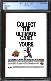 Punisher War Journal (1988) #63 CGC 9.8 NM/MT