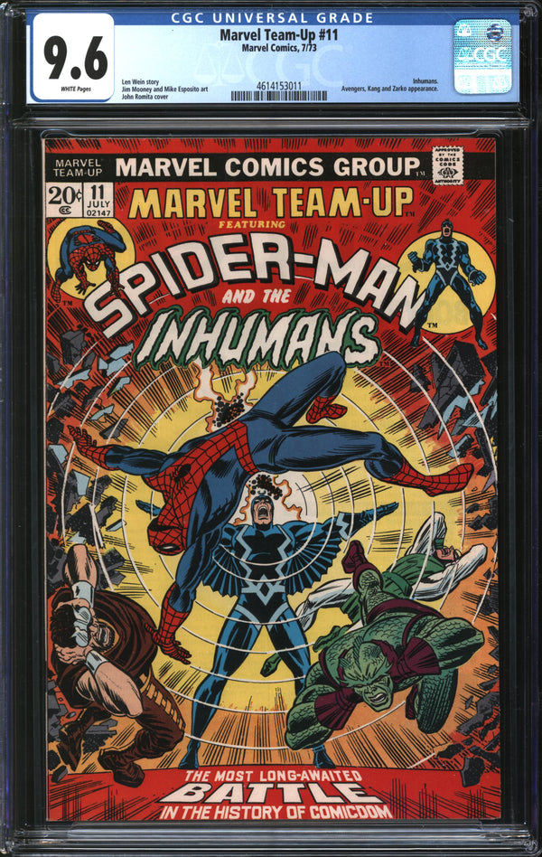 Marvel Team-Up (1972) # 11 CGC 9.6 NM+