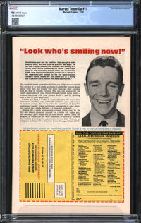 Marvel Team-Up (1972) # 11 CGC 9.6 NM+