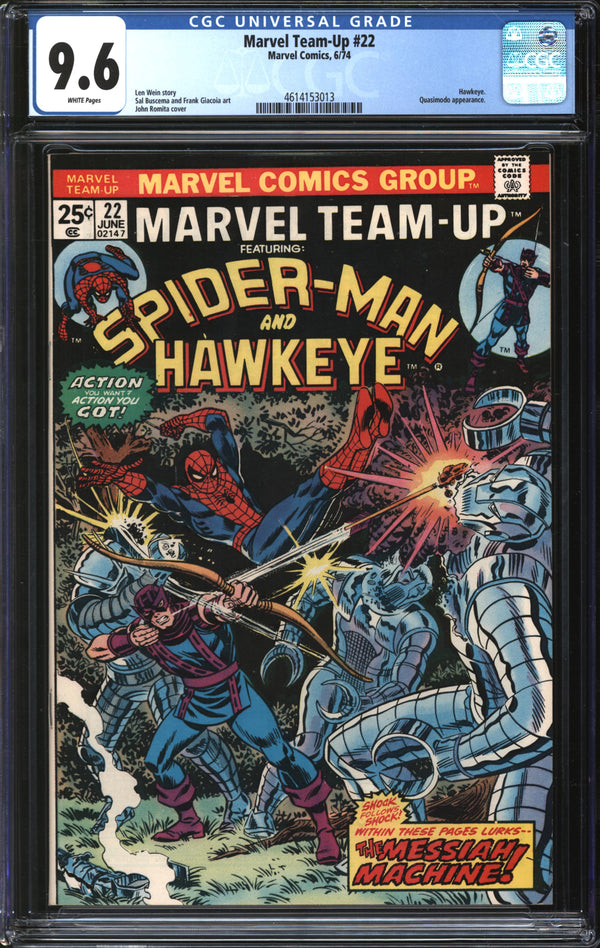 Marvel Team-Up (1972) # 22 CGC 9.6 NM+