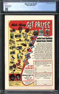 Marvel Team-Up (1972) # 22 CGC 9.6 NM+