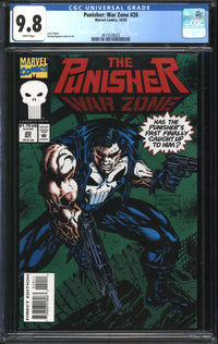 Punisher War Zone (1992) #20 CGC 9.8 NM/MT