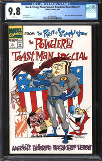 Ren & Stimpy Show Special: Powdered Toast Man (1994) #1 CGC 9.8 NM/MT