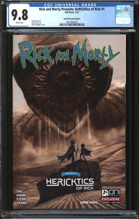 Rick And Morty Presents: HeRICKtics Of Rick (2022) #1 Spectral Comics Edition CGC 9.8 NM/MT