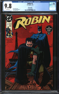 Robin (1991) #1 Third Printing CGC 9.8 NM/MT