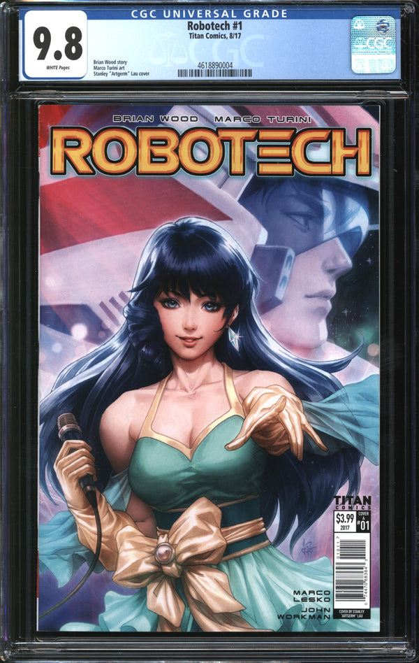 Robotech (2017) #1 CGC 9.8 NM/MT