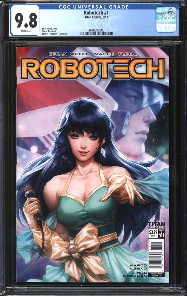Robotech (2017) #1 CGC 9.8 NM/MT