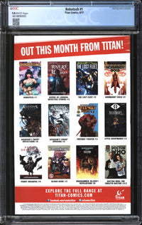 Robotech (2017) #1 CGC 9.8 NM/MT