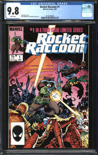 Rocket Raccoon (1985) #1 CGC 9.8 NM/MT