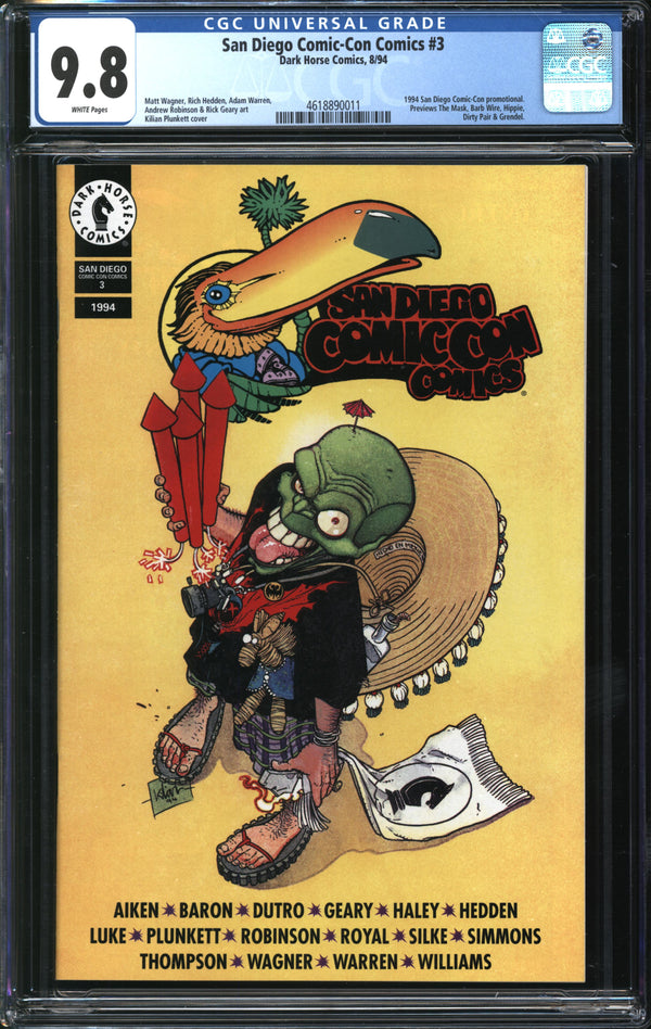 San Diego Comic-Con Comics (1994) #3 CGC 9.8 NM/MT