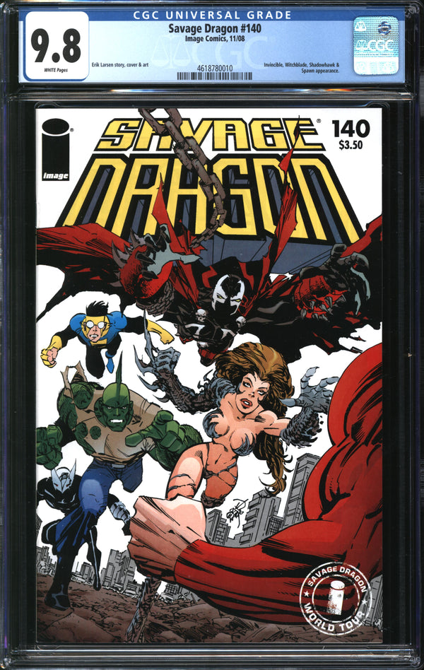 Savage Dragon (1993) #140 CGC 9.8 NM/MT