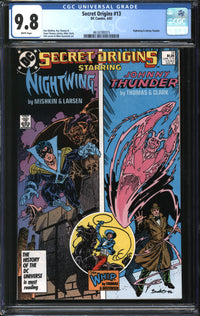 Secret Origins (1986) #13 CGC 9.8 NM/MT