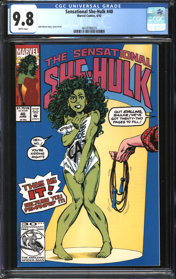 Sensational She-Hulk (1989) #40 CGC 9.8 NM/MT