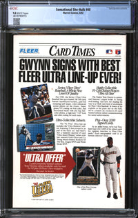 Sensational She-Hulk (1989) #40 CGC 9.8 NM/MT