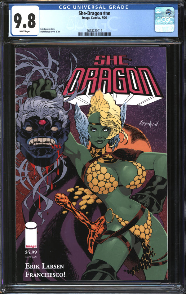 She-Dragon (2006) #1 CGC 9.8 NM/MT
