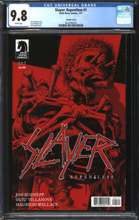 Slayer: Repentless (2017) #1 Eric Powell Variant CGC 9.8 NM/MT