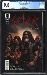 Slayer: Repentless (2017) #2 CGC 9.8 NM/MT