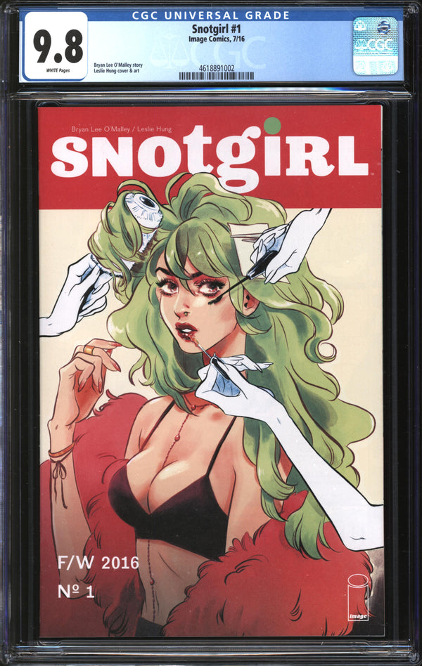 Snotgirl (2016) #1 CGC 9.8 NM/MT