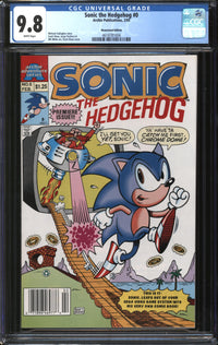 Sonic The Hedgehog Limited Series (1993) #0 Newsstand Edition CGC 9.8 NM/MT