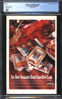 Sonic The Hedgehog Limited Series (1993) #0 Newsstand Edition CGC 9.6 NM+